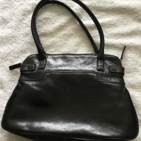 Leopard Print Leather Handbag - Picture 6 of 7